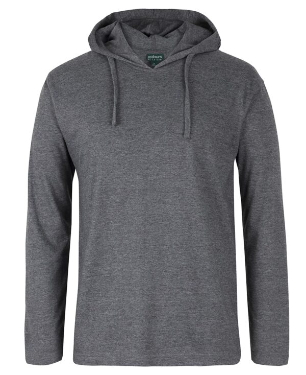 Colours of Cotton Long Sleeve Hooded Tee
