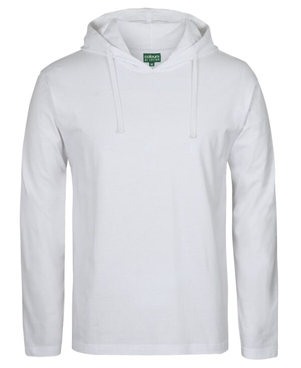 Colours of Cotton Long Sleeve Hooded Tee