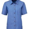 JBs Workwear Ladies Original Short Sleeve Indigo Chambray Shirt