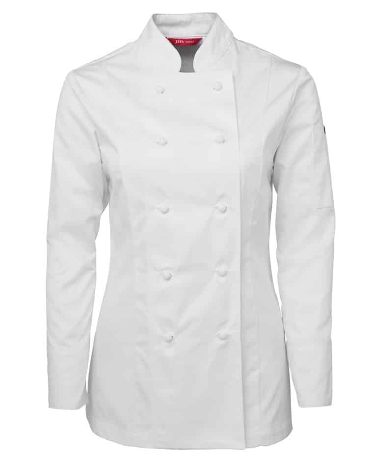 JBs Ladies Long Sleeve Chefs Jacket
