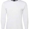 Colours of Cotton Long Sleeve Tee White