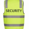 JBs Workwear Hi Vis D+N Safety Vest Security