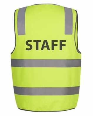 JB’s Hi Vis (D+N) Safety Vest Print Staff