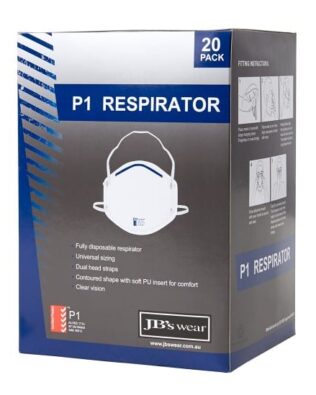 JB’s P1 Respirator (20Pc)