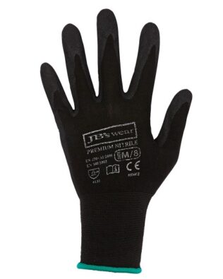 JB’s Premium Black Nitrile Breathable Glove
(12 Pk)