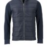 James & Nicholson  Men's Hybrid Sweat Jacket