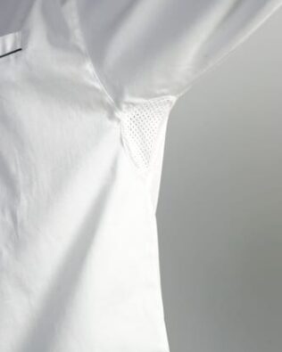 DNC Hospitality Workwear Cool-Breeze Cotton Chef Jacket Short Sleeve