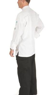 DNC Hospitality Workwear Three Way Air Flow Chef Jacket Long Sleeve