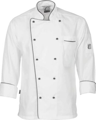 DNC Hospitality Workwear Classic Chef Jacket Long Sleeve