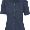 DNC Workwear Ladies Cotton Drill Work Shirt - Short Sleeve