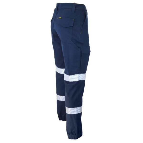 DNC SlimFlex Bio-Motion Segment Taped Cargo Pants- Elastic Cuffs.