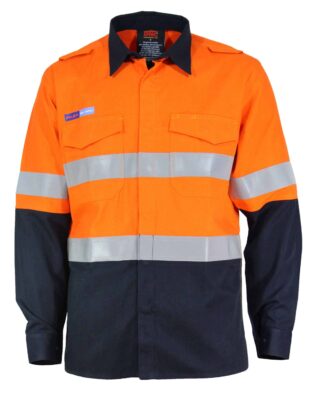 DNC Workwear DNC Inherent FR PPE1 2T L/W D/N Shirt