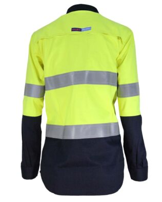 DNC Workwear Ladies DNC Inherent PPE2 M/W 2T D/N Shirt