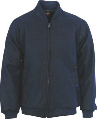 DNC Workwear Bluey Jacket with Ribbing Collar & Cuffs