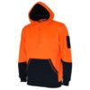 DNC Workwear Hi Vis 2 tone super fleecy hoodie