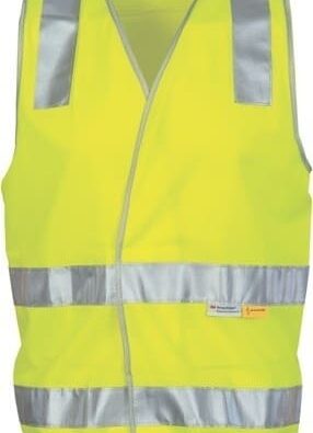 DNC Workwear Day/Night Hi Vis Safety Vests