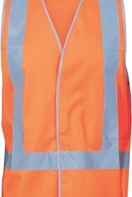 DNC Workwear Day/Night Cross Back Safety Vests