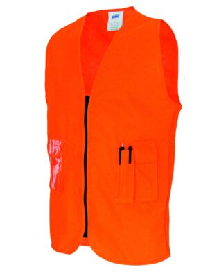 DNC Workwear Daytime Side Panel Safety Vests