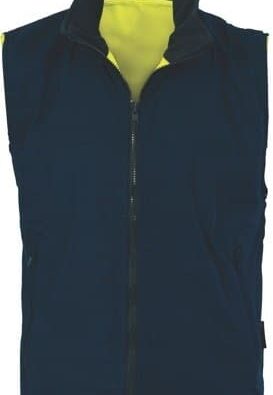 DNC Workwear Hi Vis Two Tone Reversible Vest