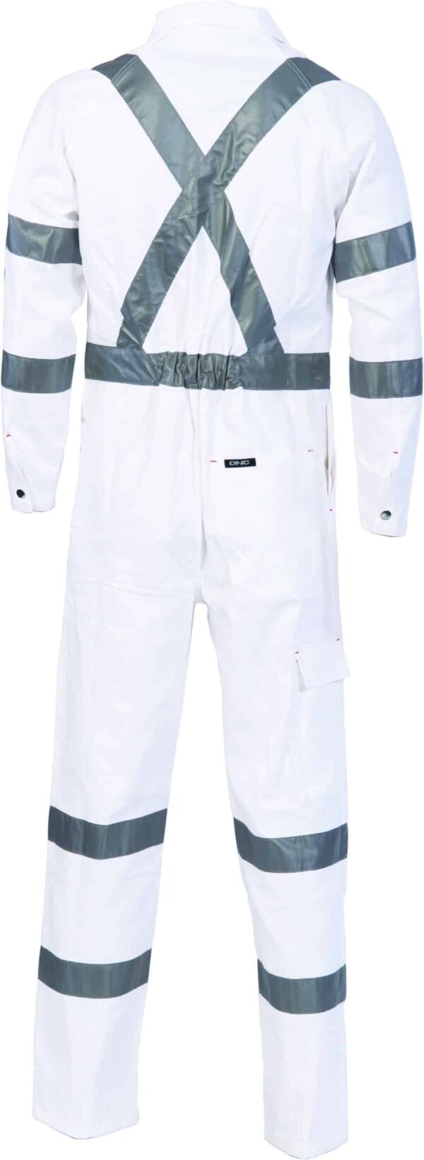 DNC Workwear RTA Night Worker Coverall with 3M 8910 Reflective Tape