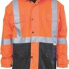 DNC Workwear Hi Vis Two Tone Quilted Jacket with 3M R/Tape