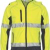 DNC Workwear Hi Vis Cross Back D/N 6 in 1 jacket (Outer Jacket and Inner Vest can be sold separately)