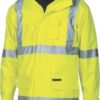 DNC Workwear Hi Vis Cross Back D/N 6 in 1 jacket (Outer Jacket and Inner Vest can be sold separately)