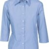 DNC Workwear Ladies Regular Collar, Blouse - 3/4 Sleeve