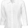 DNC Workwear Ladies Tonal Stripe Shirts - 3/4 Sleeve