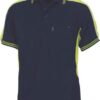 DNC Workwear Polyester Cotton Panel Polo Shirt - Short Sleeve