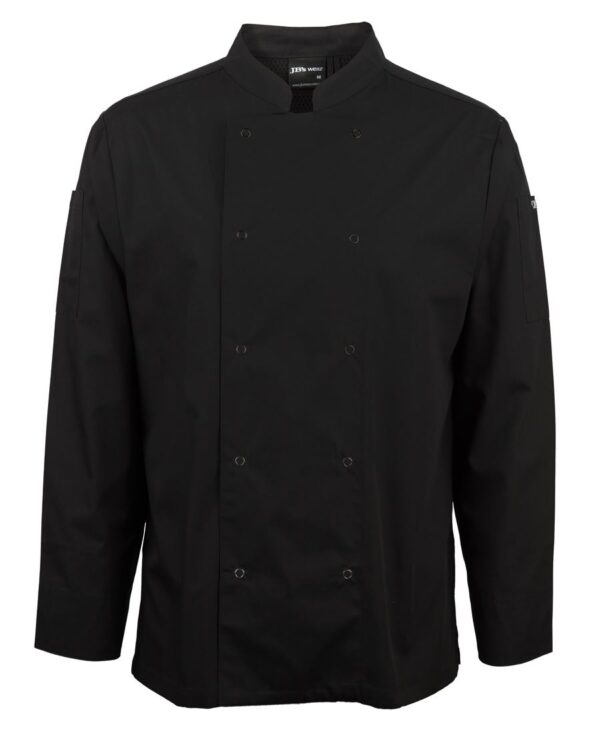JB's Long Sleeve Snap Button Chefs Jacket