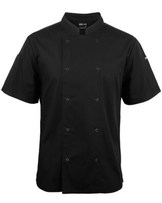 JB’s Short Sleeve Snap Button Chefs Jacket