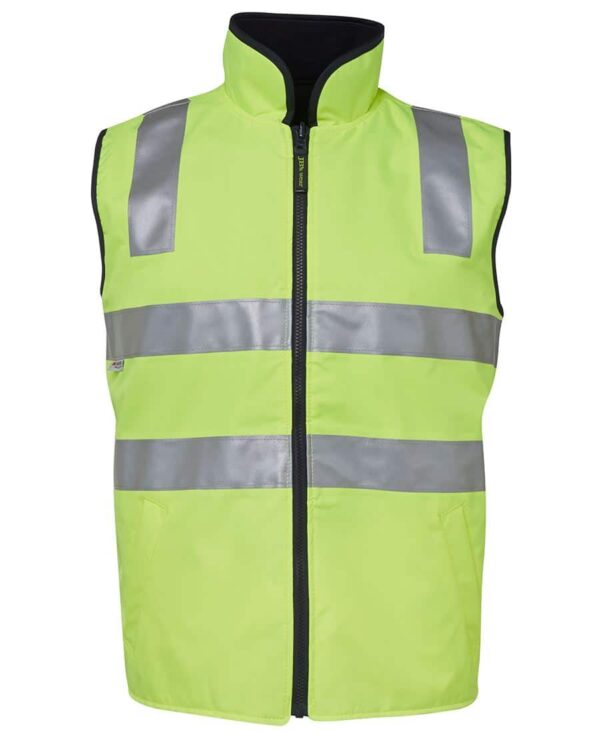 JBs Workwear Hi Vis (D+N) Reversible Vest