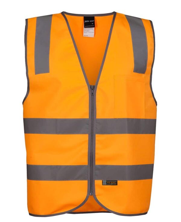 JBs Workwear Vic Rail (D+N) Safety Vest