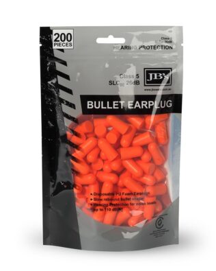 JB’s Bullet Shaped Earplug (200 Pieces)