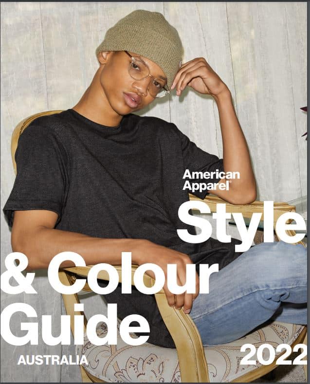 American Apparel Style and Colour Guide