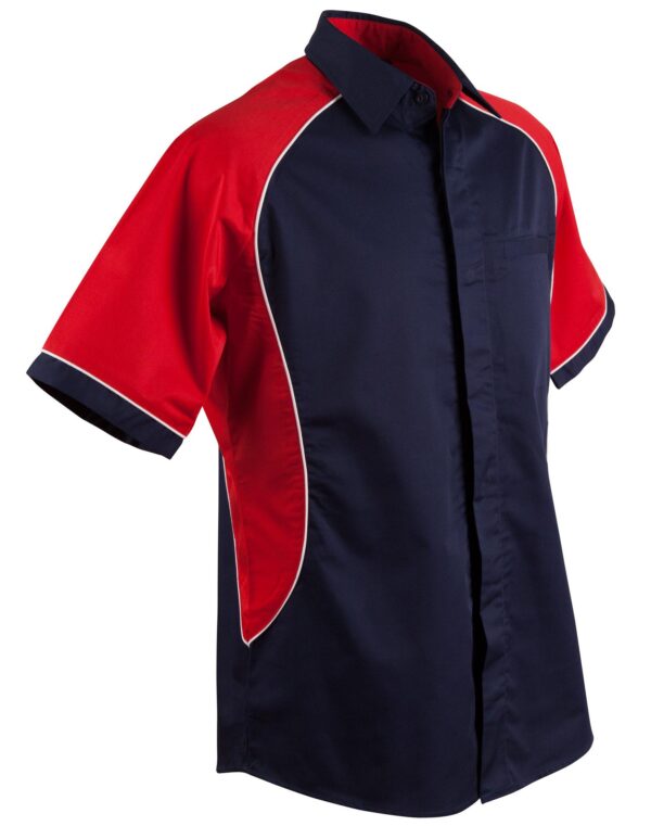 AIW Workwear Mens Arena Tri-Colour Contrast Shirt