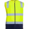 JBs Workwear Hi Vis D N Water Resistant Softshell Vest