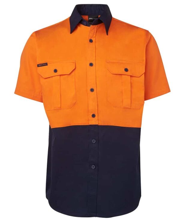 JBs Workwear Hi Vis Short Sleeve 190G Shirt