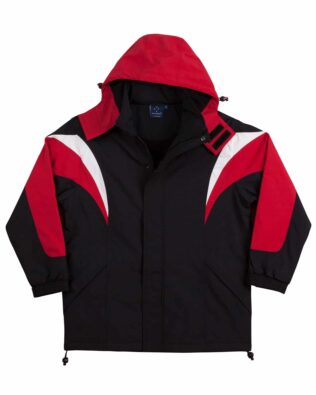 Winning Spirit Unisex Bathurst Tri-colour Jacket With Hood