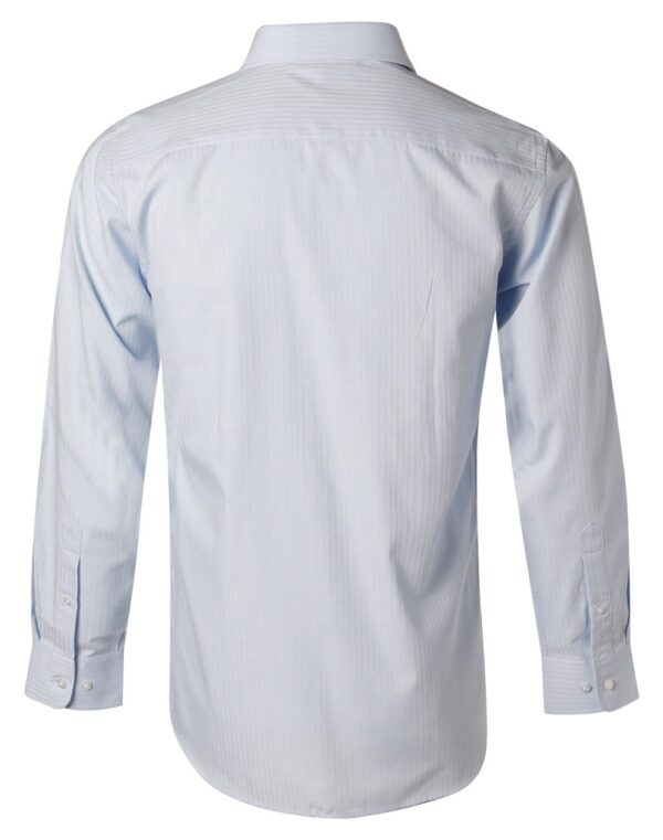Benchmark Mens Pinpoint Oxford Long Sleeve Shirt
