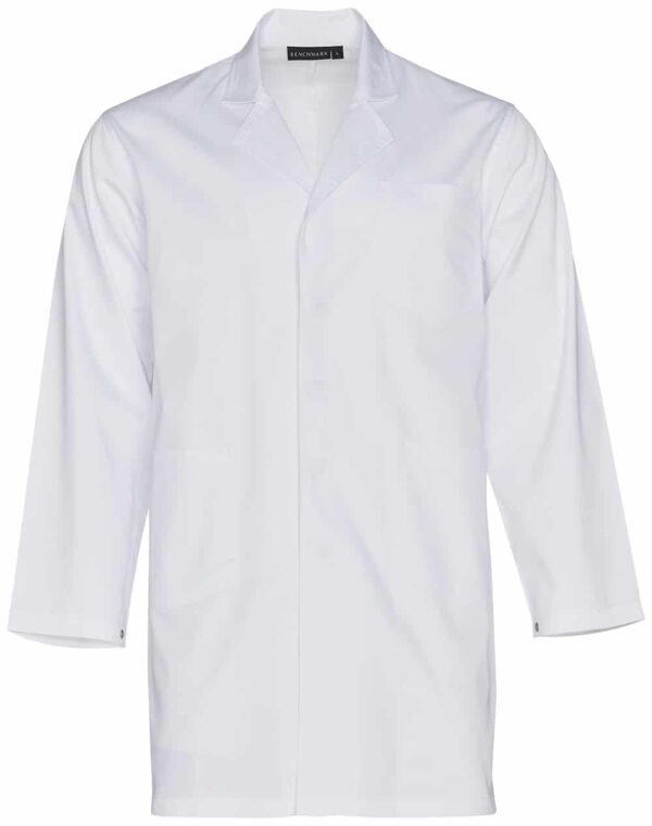 Benchmark Unisex Long Sleeve Lab Coat