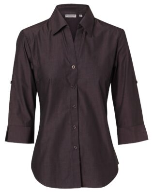Benchmark Womens Nano Tech 3/4 Sleeve Shirt