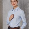 Benchmark Womens Fine Stripe Long Sleeve Shirt