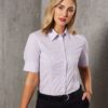 Benchmark Womens Mini Check S/S Shirt