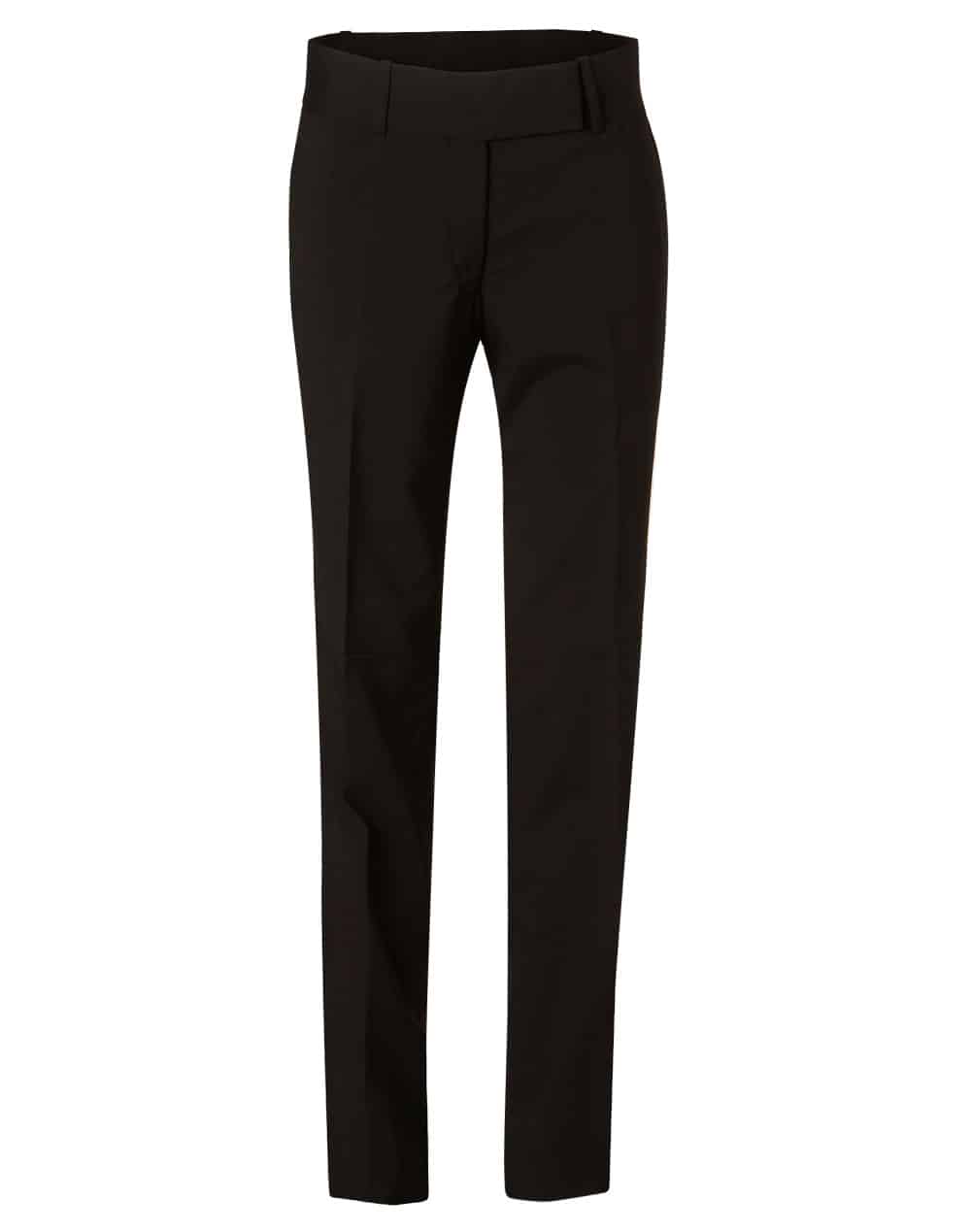 Benchmark M9410 Womens Wool Blend Stretch Low Rise Pants