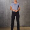 Benchmark Womens Low Rise Pants in Poly/Viscose Stretch
