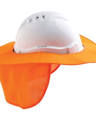 DNC Detachable hard hat brim with flap