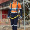 AIW Hi-Vis Mens Light Weight Cotton Coverall with 3M Tape-Regular