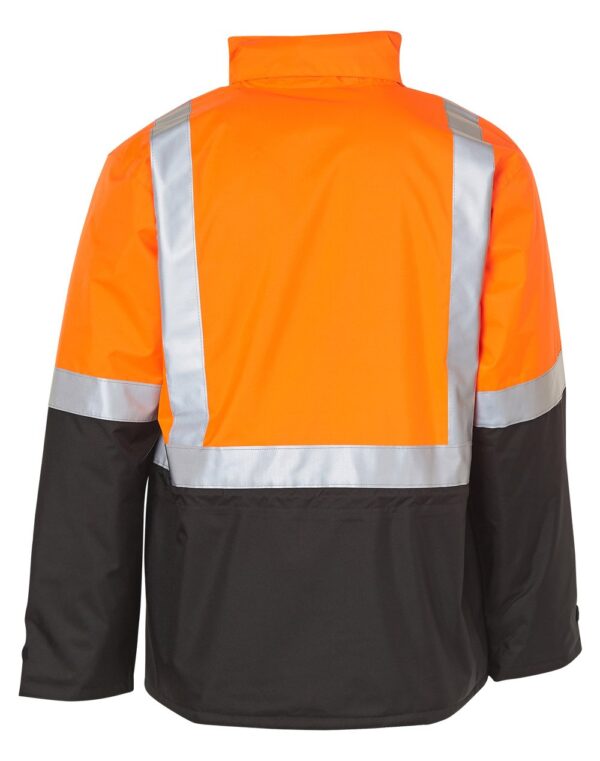 AIW Workwear Hi-Vis Two Tone Rain Proof Jacket with Quilt Lining